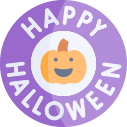 Happy halloween icon