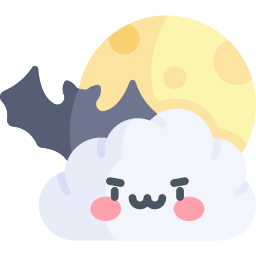 Halloween weather icon