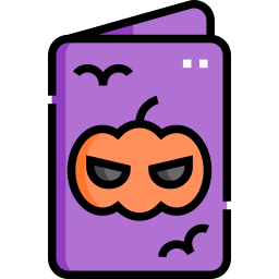 cartão de halloween Ícone