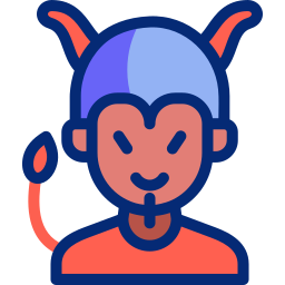 Devil costume icon