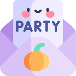 Halloween party icon