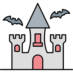 Abandoned house icon