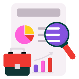 Business analysis icon