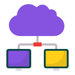 Cloud computing icon