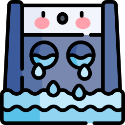 Water dam icon
