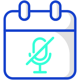 Microphone slash icon