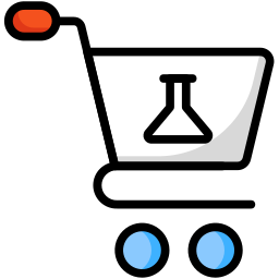 Lab accessories icon