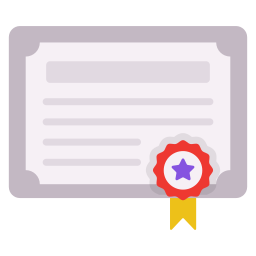 Certificate icon