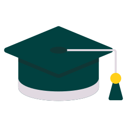 Graduation cap icon