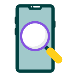 Mobile search icon