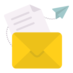 Sending mail icon