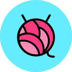 Wool ball icon