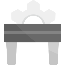 serra de mesa Ícone