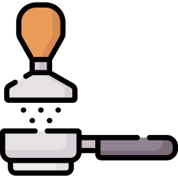 Coffee tamper icon