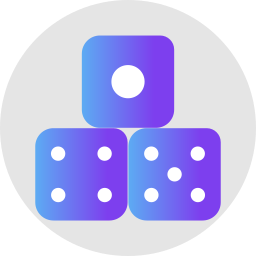 Dice game icon