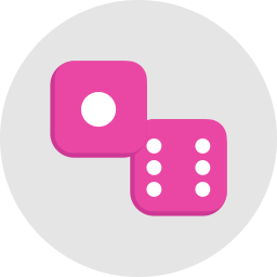Dice game icon