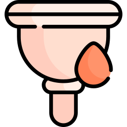 copa menstrual icono