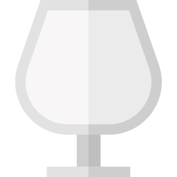 copa de coñac icono