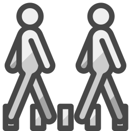 peatones icono