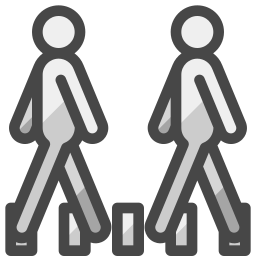 Pedestrians icon