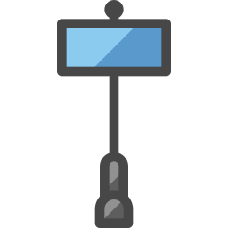 Street sign icon