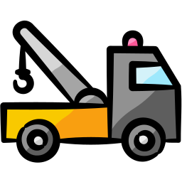 Tow truck icon