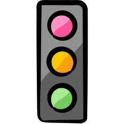 Traffic light icon