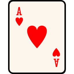 Heart card icon