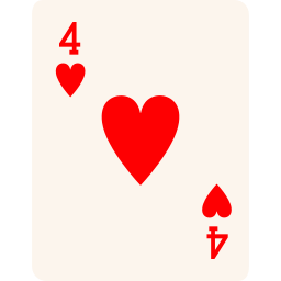 Heart card icon