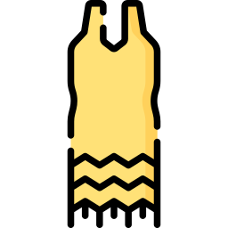 flapper-jurk icoon