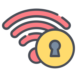 bezpieczne wi-fi ikona