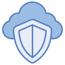 cloud-beveiliging icoon
