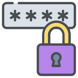 veilig wachtwoord icoon