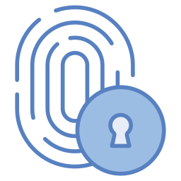 Biometric access icon