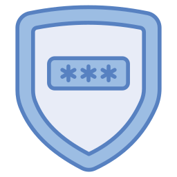 protezione della password icona