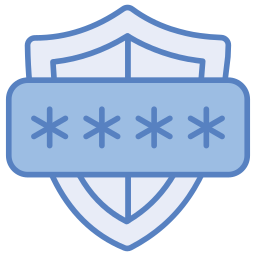 Secure password icon