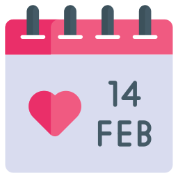 Valentine day icon