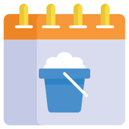 Cleaning day icon