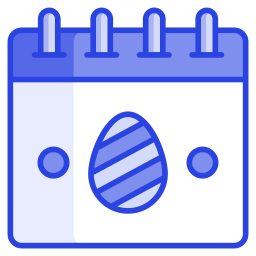 Easter day icon