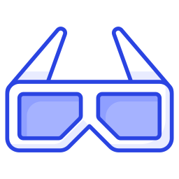 3d glasses icon