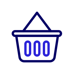 Shopping basket icon