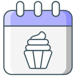 Чашка торта иконка