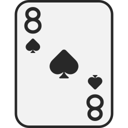Eight of spades icon