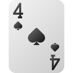 Four of spades icon