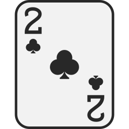 Two of clubs icon