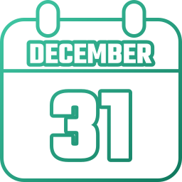 December 31 icon