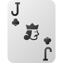 Jack of clubs icon