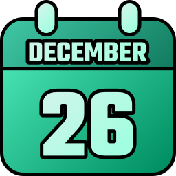 26 dicembre icona