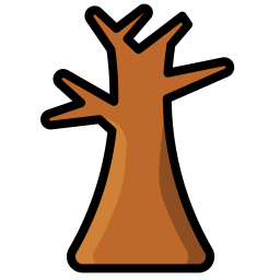 Tree cutting icon