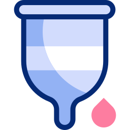 copa menstrual icono